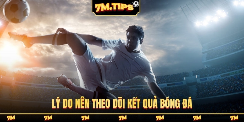 Lý do nên theo dõi kết quả bóng đá