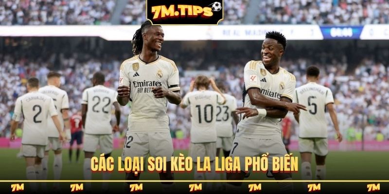 Các loại soi kèo La Liga phổ biến